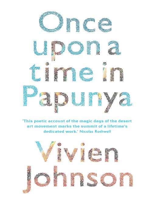 Cover image for Once Upon a Time in Papunya